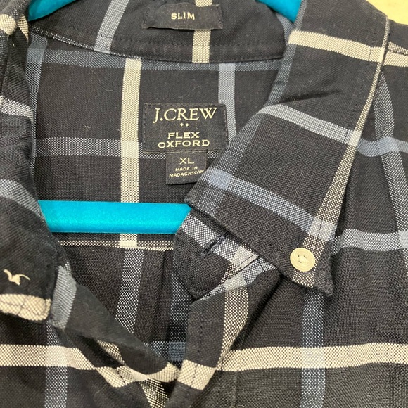 J.Crew Flex Wash Oxford Slim XL Button Down Shirt - Picture 2 of 2